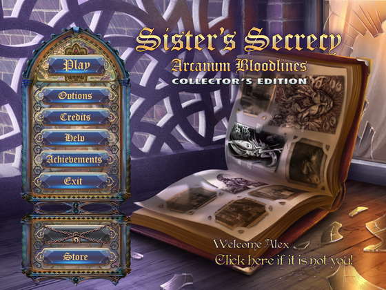 скриншот игры Sister's Secrecy: Arcanum Bloodlines Collector's Edition