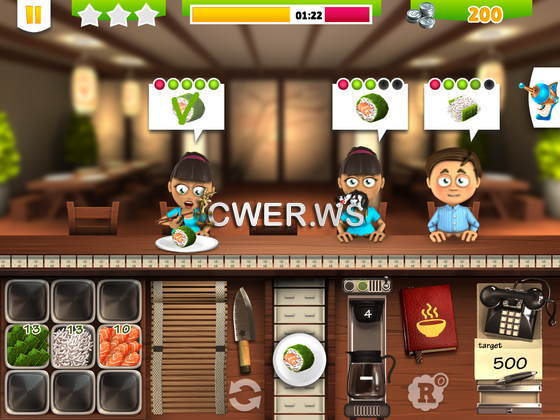 скриншот игры Youda Sushi Chef 2