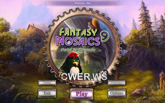 скриншот игры Fantasy Mosaics 9: Portal in the Woods