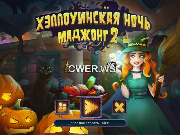 скриншот игры Хэллоуинская ночь 2. Маджонг