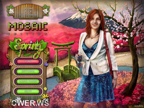скриншот игры Spring in Japan Mosaic Edition
