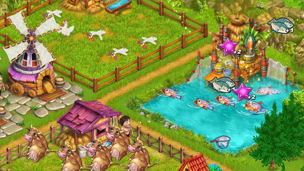 скриншот игры Farm Tribe 3: Dragon Island