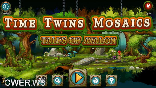 скриншот игры Time Twins Mosaics 3: Tales of Avalon