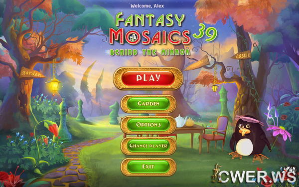 скриншот игры Fantasy Mosaics 39: Behind the Mirror