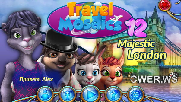 скриншот игры Travel Mosaics 12: Majestic London