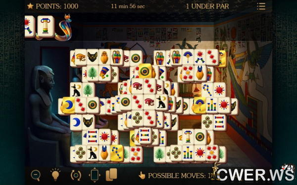 скриншот игры Art Mahjong Egypt: New Worlds