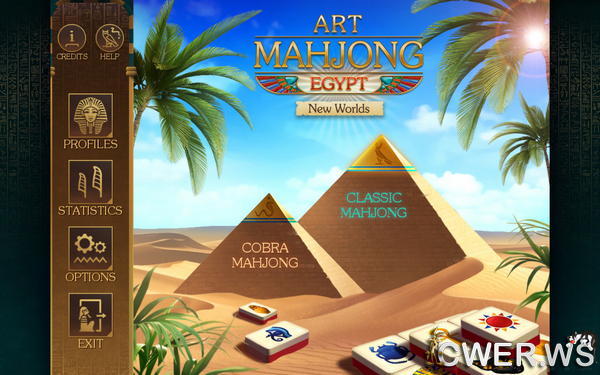 скриншот игры Art Mahjong Egypt: New Worlds