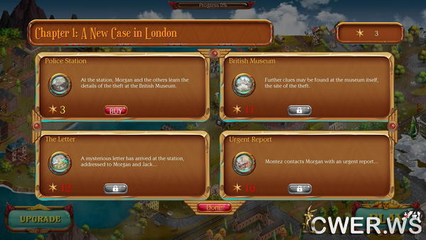 скриншот игры Gaslamp Cases 3: Ancient Secrets