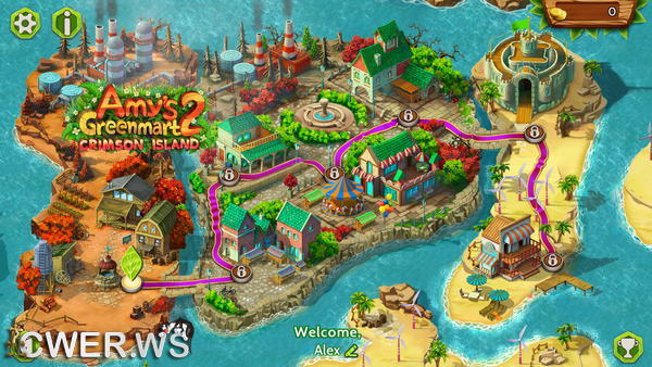 скриншот игры Amy's Greenmart 2: Crimson Island