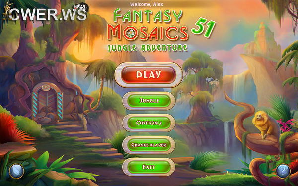 скриншот игры Fantasy Mosaics 51: Jungle Adventure