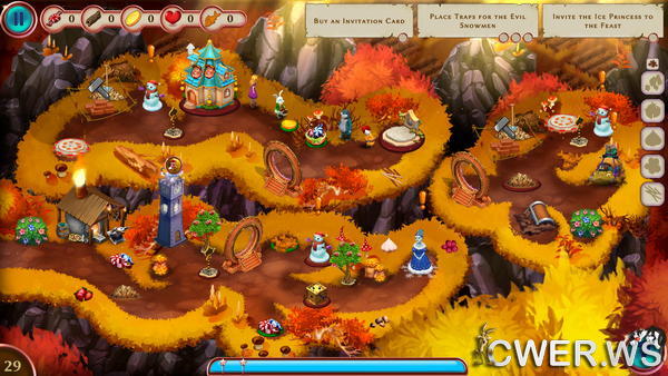 скриншот игры Alice's Wonderland 6: Fire and Ice Collector's Edition