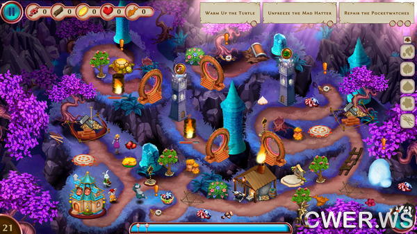 скриншот игры Alice's Wonderland 6: Fire and Ice Collector's Edition