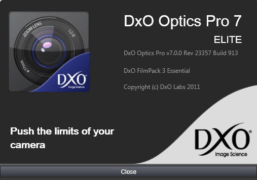 DxO Optics Pro Elite