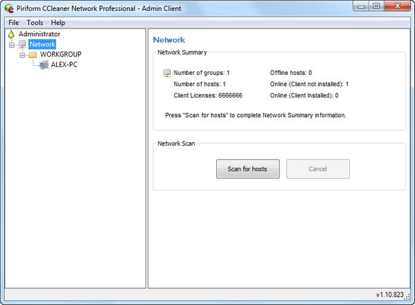 CCleaner Network Professional