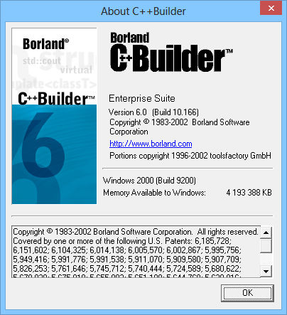 Borland C++ Builder Enterprise