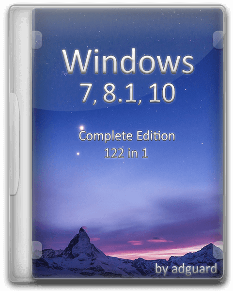 Windows 7-8.1-10 AIO -122in1- by adguard