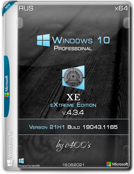 c400's Windows 10 Professional x64 eXtreme Edition v.4.3.4