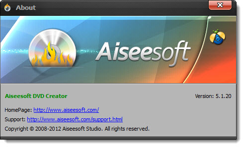 Aiseesoft DVD Creator 5.1.18.8980