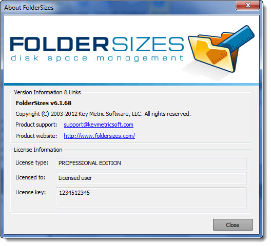 FolderSizes 6.1.68 Professional Edition