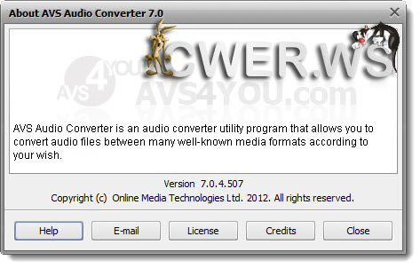 AVS Audio Converter 7.0.4.507