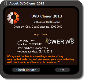 DVD-Cloner 2013 10.10 Build 1203