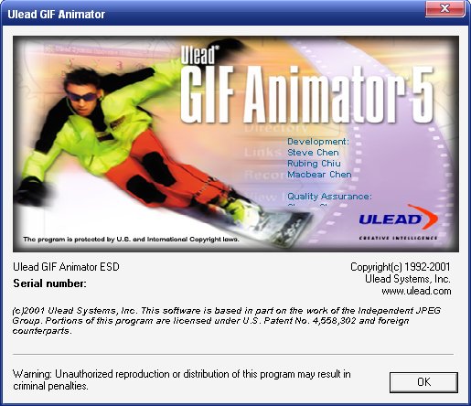 Ulead Gif Animator 5.05 + Portable