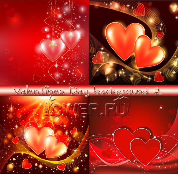 Valentines Day background 2