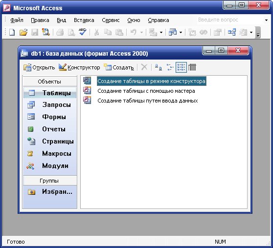 Portable Microsoft Access 2003 