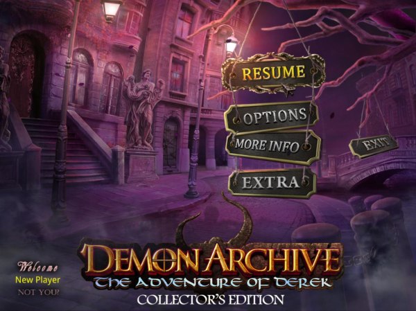 Demon Archive: The Adventures of Derek Collector's Edition