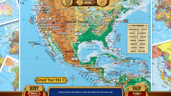 Vacation Adventures: Cruise Director 9. Grand Tour USA 2 CE