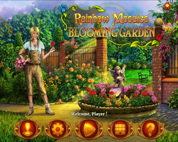 Rainbow Mosaics 3: Blooming Garden