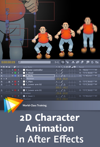 2D анимация персонажа в After Effects