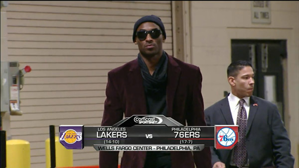 НБА. Регулярный сезон 2011-2012. Los Angeles Lakers - Philadelphia 76ers