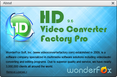 WonderFox HD Video Converter Factory Pro 9.6