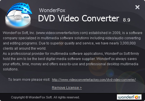 WonderFox DVD Video Converter 8.9