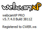 webcamXP Pro 5.7.4.0 Build 38112