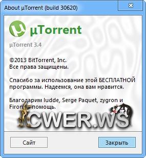 µTorrent 3.4 Build 30620 Stable