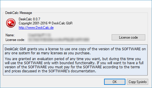 DeskCalc 8.0.7
