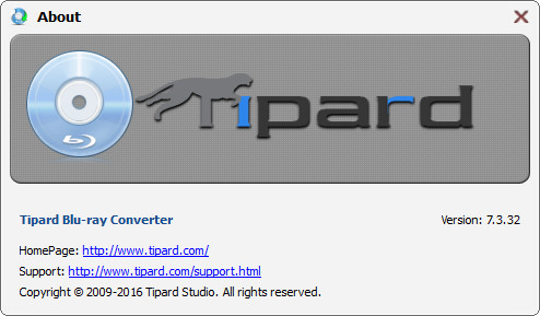 Tipard Blu-ray Converter 7.3.32