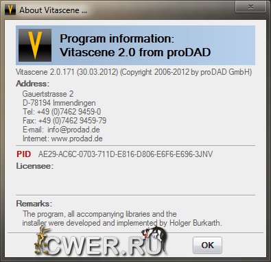 proDAD VitaScene 2.0.171