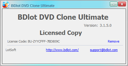 BDlot DVD Clone Ultimate 3.1.5.0