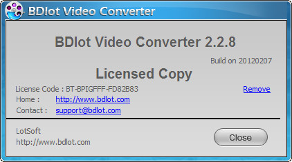 BDlot Video Converter 2.2.8