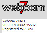 webcam 7 PRO 0.9.9.43 Build 35682