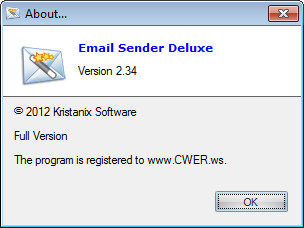 Email Sender Deluxe 2.34