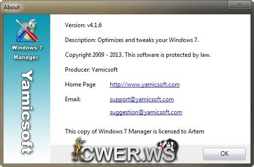 Windows 7 Manager 4.1.6