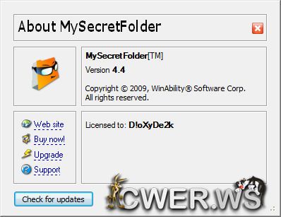 MySecretFolder 4.4