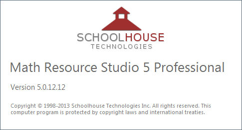 Math Resource Studio 5.0.12.12