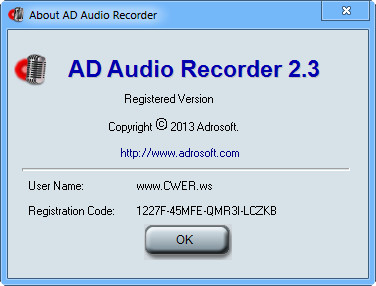 AD Audio Recorder 2.3
