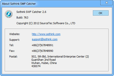Sothink SWF Catcher 2.6 Build 763
