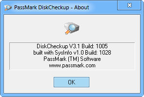 DiskCheckup 3.1 Build 1005